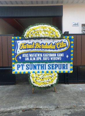 Papan Bunga Duka di Pasir Kuda