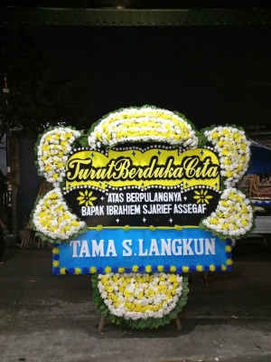 Papan Bunga Duka di Pasir Kuda